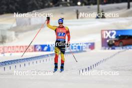 30.11.2023, Oestersund, Sweden, (SWE): Thierry Langer (BEL) - IBU World Cup Biathlon, relay men, Oestersund (SWE). www.nordicfocus.com. © Manzoni/NordicFocus. Every downloaded picture is fee-liable.