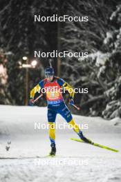30.11.2023, Oestersund, Sweden, (SWE): Martin Ponsiluoma (SWE) - IBU World Cup Biathlon, relay men, Oestersund (SWE). www.nordicfocus.com. © Authamayou/NordicFocus. Every downloaded picture is fee-liable.