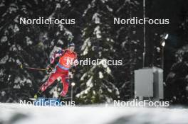 30.11.2023, Oestersund, Sweden, (SWE): David Komatz (AUT) - IBU World Cup Biathlon, relay men, Oestersund (SWE). www.nordicfocus.com. © Authamayou/NordicFocus. Every downloaded picture is fee-liable.