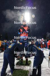 30.11.2023, Oestersund, Sweden, (SWE): Endre Stroemsheim (NOR) - IBU World Cup Biathlon, relay men, Oestersund (SWE). www.nordicfocus.com. © Manzoni/NordicFocus. Every downloaded picture is fee-liable.
