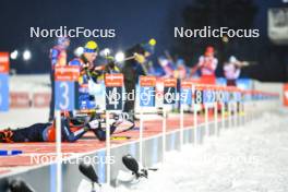 30.11.2023, Oestersund, Sweden, (SWE): Lukas Hofer (ITA) - IBU World Cup Biathlon, relay men, Oestersund (SWE). www.nordicfocus.com. © Authamayou/NordicFocus. Every downloaded picture is fee-liable.