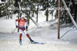 30.11.2023, Oestersund, Sweden, (SWE): Renars Birkentals (LAT) - IBU World Cup Biathlon, relay men, Oestersund (SWE). www.nordicfocus.com. © Authamayou/NordicFocus. Every downloaded picture is fee-liable.