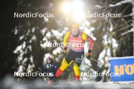 30.11.2023, Oestersund, Sweden, (SWE): Florent Claude (BEL) - IBU World Cup Biathlon, relay men, Oestersund (SWE). www.nordicfocus.com. © Authamayou/NordicFocus. Every downloaded picture is fee-liable.