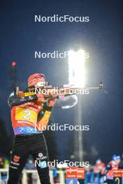 30.11.2023, Oestersund, Sweden, (SWE): Benedikt Doll (GER) - IBU World Cup Biathlon, relay men, Oestersund (SWE). www.nordicfocus.com. © Authamayou/NordicFocus. Every downloaded picture is fee-liable.
