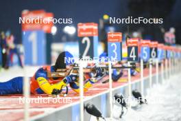 30.11.2023, Oestersund, Sweden, (SWE): Sebastian Samuelsson (SWE) - IBU World Cup Biathlon, relay men, Oestersund (SWE). www.nordicfocus.com. © Authamayou/NordicFocus. Every downloaded picture is fee-liable.