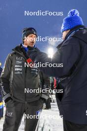 30.11.2023, Oestersund, Sweden, (SWE): Alexander Inderst (ITA), coach Team Italy - IBU World Cup Biathlon, relay men, Oestersund (SWE). www.nordicfocus.com. © Manzoni/NordicFocus. Every downloaded picture is fee-liable.