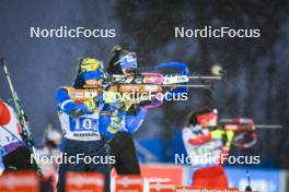 29.11.2023, Oestersund, Sweden, (SWE): Iryna Petrenko (UKR) - IBU World Cup Biathlon, relay women, Oestersund (SWE). www.nordicfocus.com. © Authamayou/NordicFocus. Every downloaded picture is fee-liable.
