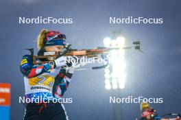 29.11.2023, Oestersund, Sweden, (SWE): Karoline Offigstad Knotten (NOR) - IBU World Cup Biathlon, relay women, Oestersund (SWE). www.nordicfocus.com. © Authamayou/NordicFocus. Every downloaded picture is fee-liable.