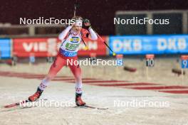 29.11.2023, Oestersund, Sweden, (SWE): Emma Lunder (CAN) - IBU World Cup Biathlon, relay women, Oestersund (SWE). www.nordicfocus.com. © Manzoni/NordicFocus. Every downloaded picture is fee-liable.