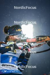 29.11.2023, Oestersund, Sweden, (SWE): Julia Simon (FRA) - IBU World Cup Biathlon, relay women, Oestersund (SWE). www.nordicfocus.com. © Authamayou/NordicFocus. Every downloaded picture is fee-liable.