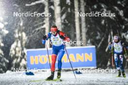 29.11.2023, Oestersund, Sweden, (SWE): Zuzana Remenova (SVK) - IBU World Cup Biathlon, relay women, Oestersund (SWE). www.nordicfocus.com. © Authamayou/NordicFocus. Every downloaded picture is fee-liable.