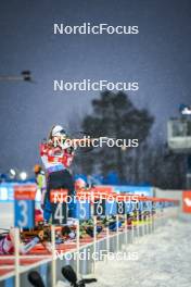 29.11.2023, Oestersund, Sweden, (SWE): Kristina Oberthaler (AUT) - IBU World Cup Biathlon, relay women, Oestersund (SWE). www.nordicfocus.com. © Authamayou/NordicFocus. Every downloaded picture is fee-liable.