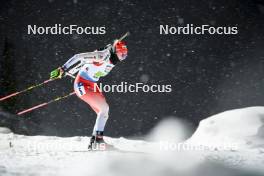 29.11.2023, Oestersund, Sweden, (SWE): Amy Baserga (SUI) - IBU World Cup Biathlon, relay women, Oestersund (SWE). www.nordicfocus.com. © Authamayou/NordicFocus. Every downloaded picture is fee-liable.