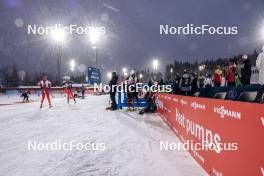 29.11.2023, Oestersund, Sweden, (SWE): Feature: Track atmosphere  - IBU World Cup Biathlon, relay women, Oestersund (SWE). www.nordicfocus.com. © Manzoni/NordicFocus. Every downloaded picture is fee-liable.