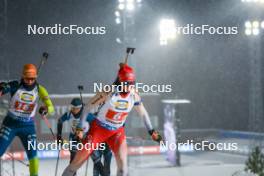 29.11.2023, Oestersund, Sweden, (SWE): Elisa Gasparin (SUI) - IBU World Cup Biathlon, relay women, Oestersund (SWE). www.nordicfocus.com. © Authamayou/NordicFocus. Every downloaded picture is fee-liable.