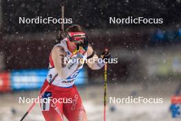 29.11.2023, Oestersund, Sweden, (SWE): Lena Haecki-Gross (SUI) - IBU World Cup Biathlon, relay women, Oestersund (SWE). www.nordicfocus.com. © Manzoni/NordicFocus. Every downloaded picture is fee-liable.