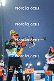 29.11.2023, Oestersund, Sweden, (SWE): Selina Grotian (GER) - IBU World Cup Biathlon, relay women, Oestersund (SWE). www.nordicfocus.com. © Authamayou/NordicFocus. Every downloaded picture is fee-liable.