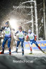 29.11.2023, Oestersund, Sweden, (SWE): Chloe Chevalier (FRA), Juni Arnekleiv (NOR), (l-r) - IBU World Cup Biathlon, relay women, Oestersund (SWE). www.nordicfocus.com. © Authamayou/NordicFocus. Every downloaded picture is fee-liable.