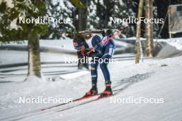 29.11.2023, Oestersund, Sweden, (SWE): Dorothea Wierer (ITA) - IBU World Cup Biathlon, relay women, Oestersund (SWE). www.nordicfocus.com. © Authamayou/NordicFocus. Every downloaded picture is fee-liable.