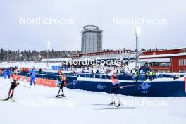 25.11.2023, Oestersund, Sweden, (SWE): Feature: Track atmosphere  - IBU World Cup Biathlon, single mixed relay, Oestersund (SWE). www.nordicfocus.com. © Manzoni/NordicFocus. Every downloaded picture is fee-liable.