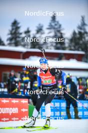 25.11.2023, Oestersund, Sweden, (SWE): Regina Ermits (EST) - IBU World Cup Biathlon, single mixed relay, Oestersund (SWE). www.nordicfocus.com. © Authamayou/NordicFocus. Every downloaded picture is fee-liable.