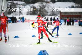 25.11.2023, Oestersund, Sweden, (SWE): Andrzej Nedza-Kubiniec (POL) - IBU World Cup Biathlon, single mixed relay, Oestersund (SWE). www.nordicfocus.com. © Authamayou/NordicFocus. Every downloaded picture is fee-liable.