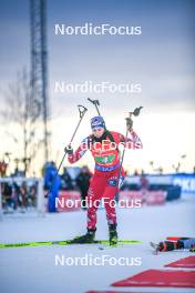 25.11.2023, Oestersund, Sweden, (SWE): Lisa Theresa Hauser (AUT) - IBU World Cup Biathlon, single mixed relay, Oestersund (SWE). www.nordicfocus.com. © Authamayou/NordicFocus. Every downloaded picture is fee-liable.