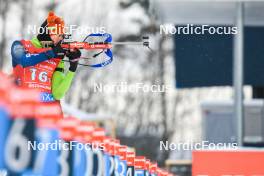 25.11.2023, Oestersund, Sweden, (SWE): Jakov Fak (SLO) - IBU World Cup Biathlon, single mixed relay, Oestersund (SWE). www.nordicfocus.com. © Authamayou/NordicFocus. Every downloaded picture is fee-liable.