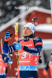 25.11.2023, Oestersund, Sweden, (SWE): Fabien Claude (FRA) - IBU World Cup Biathlon, single mixed relay, Oestersund (SWE). www.nordicfocus.com. © Manzoni/NordicFocus. Every downloaded picture is fee-liable.