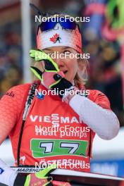 25.11.2023, Oestersund, Sweden, (SWE): Emma Lunder (CAN) - IBU World Cup Biathlon, single mixed relay, Oestersund (SWE). www.nordicfocus.com. © Manzoni/NordicFocus. Every downloaded picture is fee-liable.