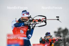 25.11.2023, Oestersund, Sweden, (SWE): Tuomas Harjula (FIN) - IBU World Cup Biathlon, single mixed relay, Oestersund (SWE). www.nordicfocus.com. © Authamayou/NordicFocus. Every downloaded picture is fee-liable.