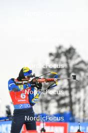 25.11.2023, Oestersund, Sweden, (SWE): Artem Tyshchenko (UKR) - IBU World Cup Biathlon, single mixed relay, Oestersund (SWE). www.nordicfocus.com. © Authamayou/NordicFocus. Every downloaded picture is fee-liable.