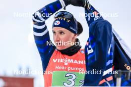 25.11.2023, Oestersund, Sweden, (SWE): Julia Simon (FRA) - IBU World Cup Biathlon, single mixed relay, Oestersund (SWE). www.nordicfocus.com. © Manzoni/NordicFocus. Every downloaded picture is fee-liable.