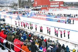 25.11.2023, Oestersund, Sweden, (SWE): Feature: Venue, stands, fans, opening - IBU World Cup Biathlon, single mixed relay, Oestersund (SWE). www.nordicfocus.com. © Authamayou/NordicFocus. Every downloaded picture is fee-liable.