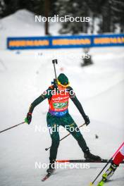25.11.2023, Oestersund, Sweden, (SWE): Natalja Kocergina (LTU) - IBU World Cup Biathlon, single mixed relay, Oestersund (SWE). www.nordicfocus.com. © Authamayou/NordicFocus. Every downloaded picture is fee-liable.
