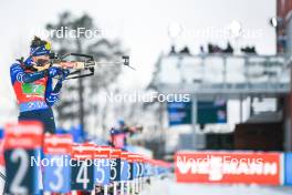 25.11.2023, Oestersund, Sweden, (SWE): Deedra Irwin (USA) - IBU World Cup Biathlon, single mixed relay, Oestersund (SWE). www.nordicfocus.com. © Authamayou/NordicFocus. Every downloaded picture is fee-liable.