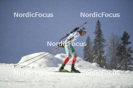 02.12.2023, Oestersund, Sweden, (SWE): Vladimir Iliev (BUL) - IBU World Cup Biathlon, sprint men, Oestersund (SWE). www.nordicfocus.com. © Authamayou/NordicFocus. Every downloaded picture is fee-liable.