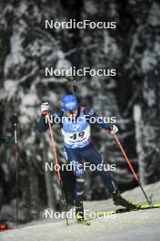 02.12.2023, Oestersund, Sweden, (SWE): Lukas Hofer (ITA) - IBU World Cup Biathlon, sprint men, Oestersund (SWE). www.nordicfocus.com. © Authamayou/NordicFocus. Every downloaded picture is fee-liable.