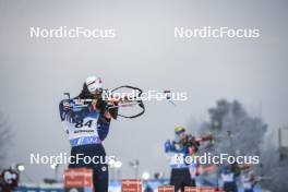 02.12.2023, Oestersund, Sweden, (SWE): Emilien Claude (FRA) - IBU World Cup Biathlon, sprint men, Oestersund (SWE). www.nordicfocus.com. © Authamayou/NordicFocus. Every downloaded picture is fee-liable.