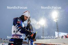 02.12.2023, Oestersund, Sweden, (SWE): Fabien Claude (FRA) - IBU World Cup Biathlon, sprint men, Oestersund (SWE). www.nordicfocus.com. © Manzoni/NordicFocus. Every downloaded picture is fee-liable.