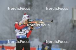 02.12.2023, Oestersund, Sweden, (SWE): Adam Vaclavik (CZE) - IBU World Cup Biathlon, sprint men, Oestersund (SWE). www.nordicfocus.com. © Authamayou/NordicFocus. Every downloaded picture is fee-liable.