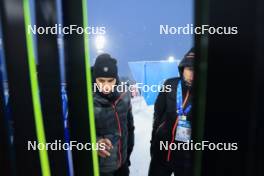 02.12.2023, Oestersund, Sweden, (SWE): Event Feature: Rossignol race service checks fluor tested skis  - IBU World Cup Biathlon, sprint men, Oestersund (SWE). www.nordicfocus.com. © Manzoni/NordicFocus. Every downloaded picture is fee-liable.