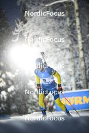 02.12.2023, Oestersund, Sweden, (SWE): Martin Ponsiluoma (SWE) - IBU World Cup Biathlon, sprint men, Oestersund (SWE). www.nordicfocus.com. © Authamayou/NordicFocus. Every downloaded picture is fee-liable.