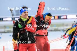 02.12.2023, Oestersund, Sweden, (SWE): Thierry Langer (BEL) - IBU World Cup Biathlon, sprint men, Oestersund (SWE). www.nordicfocus.com. © Manzoni/NordicFocus. Every downloaded picture is fee-liable.
