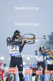 02.12.2023, Oestersund, Sweden, (SWE): Eric Perrot (FRA) - IBU World Cup Biathlon, sprint men, Oestersund (SWE). www.nordicfocus.com. © Authamayou/NordicFocus. Every downloaded picture is fee-liable.