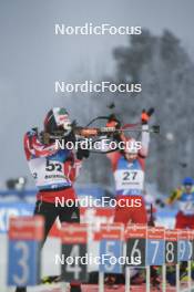 02.12.2023, Oestersund, Sweden, (SWE): Felix Leitner (AUT) - IBU World Cup Biathlon, sprint men, Oestersund (SWE). www.nordicfocus.com. © Authamayou/NordicFocus. Every downloaded picture is fee-liable.