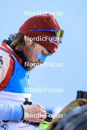 02.12.2023, Oestersund, Sweden, (SWE): Jeremy Finello (SUI) - IBU World Cup Biathlon, sprint men, Oestersund (SWE). www.nordicfocus.com. © Manzoni/NordicFocus. Every downloaded picture is fee-liable.