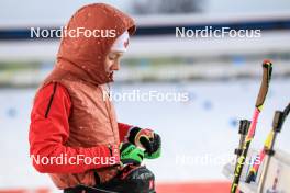 01.12.2023, Oestersund, Sweden, (SWE): Emma Lunder (CAN) - IBU World Cup Biathlon, sprint women, Oestersund (SWE). www.nordicfocus.com. © Manzoni/NordicFocus. Every downloaded picture is fee-liable.