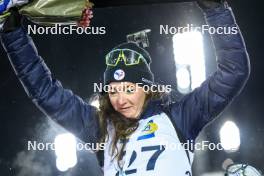 01.12.2023, Oestersund, Sweden, (SWE): Lou Jeanmonnot (FRA) - IBU World Cup Biathlon, sprint women, Oestersund (SWE). www.nordicfocus.com. © Manzoni/NordicFocus. Every downloaded picture is fee-liable.