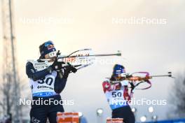 01.12.2023, Oestersund, Sweden, (SWE): Dorothea Wierer (ITA) - IBU World Cup Biathlon, sprint women, Oestersund (SWE). www.nordicfocus.com. © Authamayou/NordicFocus. Every downloaded picture is fee-liable.